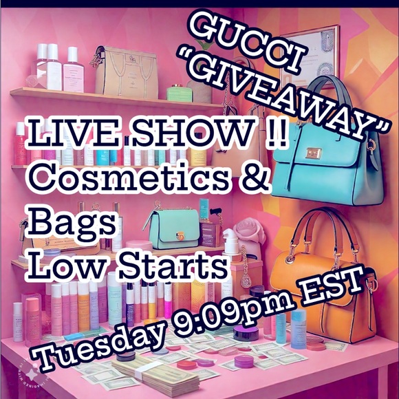 Handbags - LIVE SHOW TUES. 9:09 pm EST